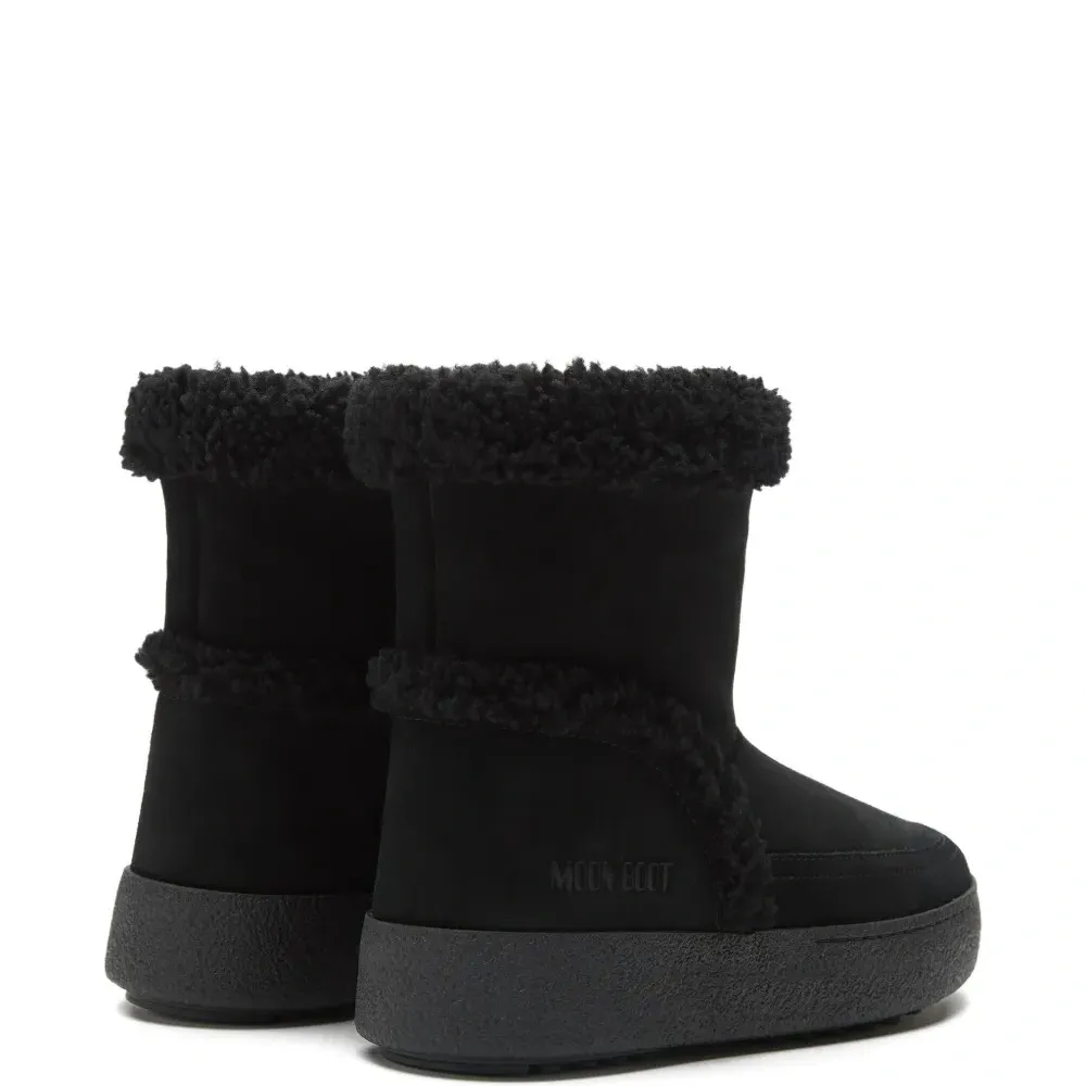 Ботинки на платформе с отделкой из шерпы Ботинки на платформе с отделкой из шерпы