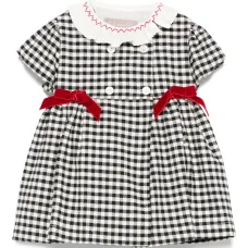 Платье в клетку гингем