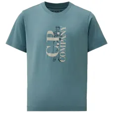 Футболка с короткими рукавами и логотипом-фигурой