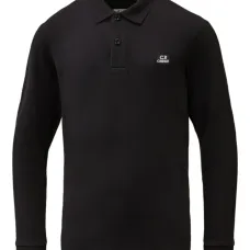 Рубашка поло с длинными рукавами и нашивкой-логотипом Рубашка поло с длинными рукавами и нашивкой-логотипом