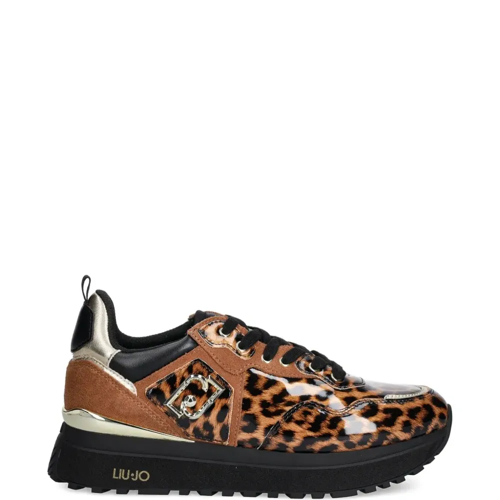 Кроссовки с леопардовым принтом Кроссовки с леопардовым принтом