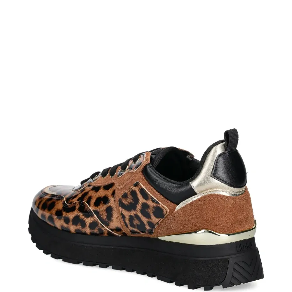 Кроссовки с леопардовым принтом Кроссовки с леопардовым принтом