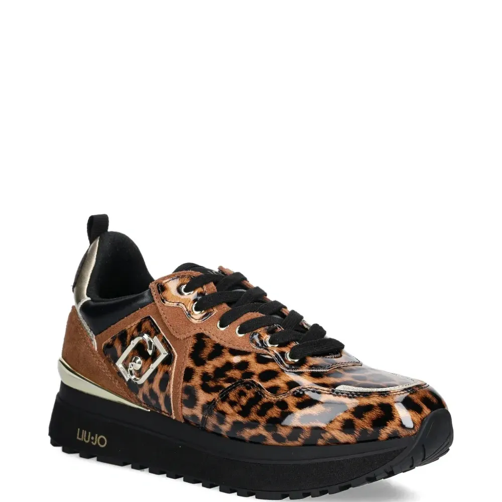 Кроссовки с леопардовым принтом Кроссовки с леопардовым принтом