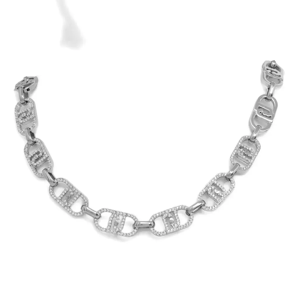 Ожерелье с украшением в виде логотипа