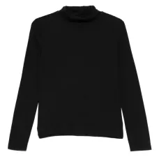 Топ с высоким воротником и длинными рукавами