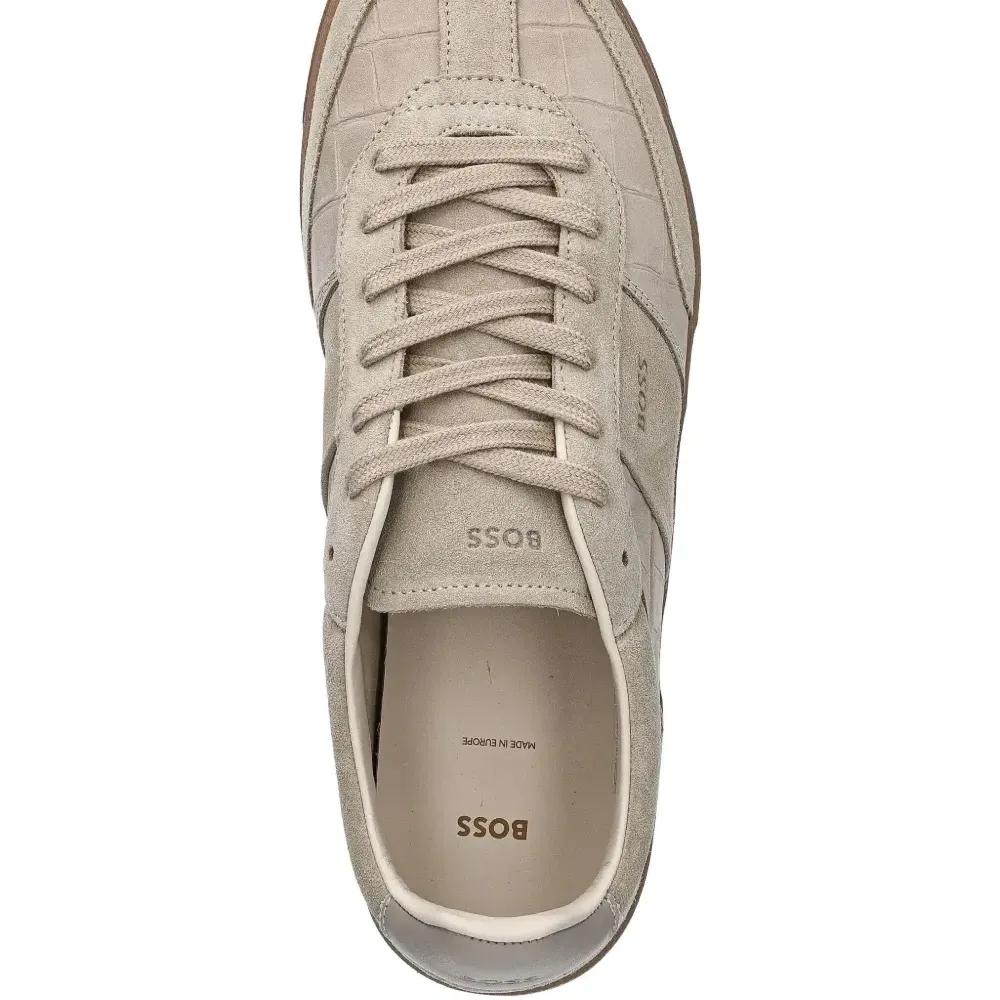 Кеды с тиснением под крокодила Кеды с тиснением под крокодила