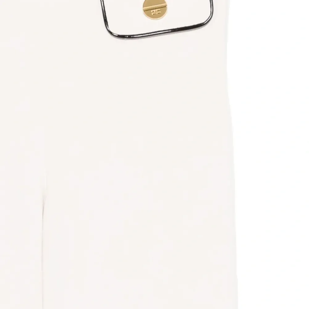 Брюки с контрастным кантом