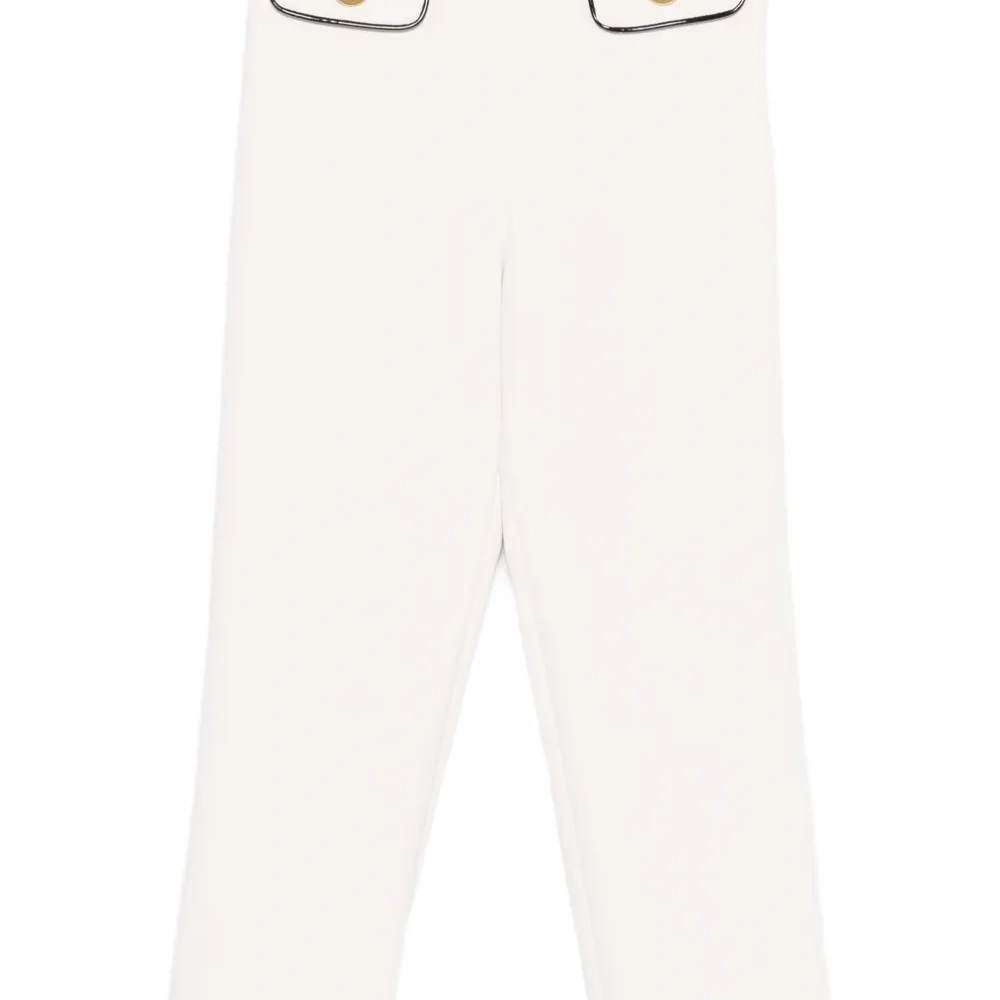 Брюки с контрастным кантом