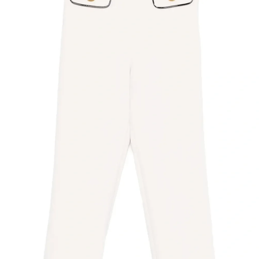 Брюки с контрастным кантом