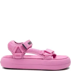 Сандалии на платформе с логотипом