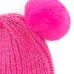 Шапка бини с помпоном
