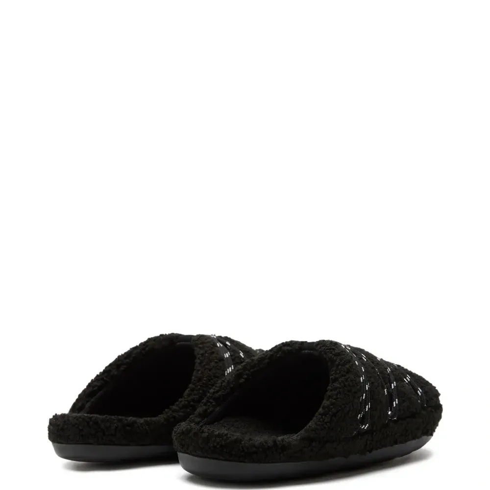 Махровые слиперы на шнуровке