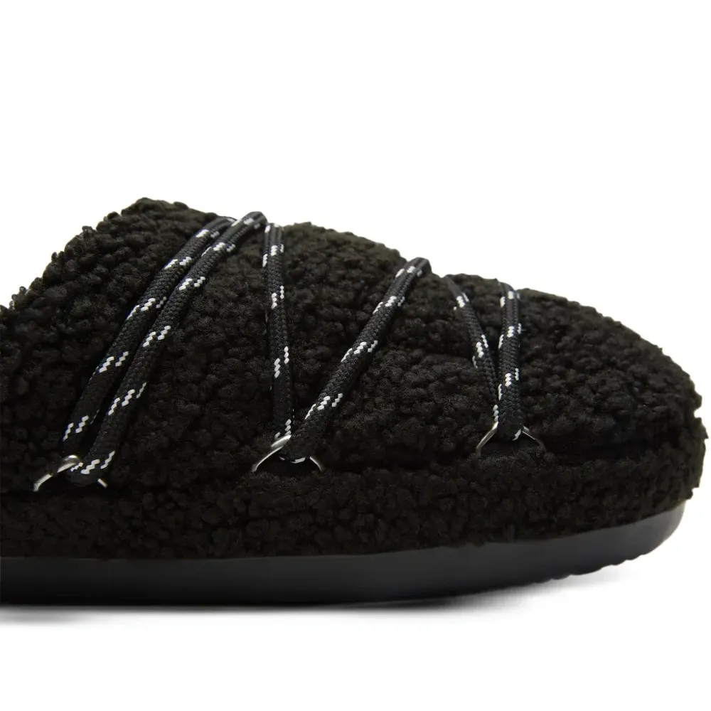 Махровые слиперы на шнуровке