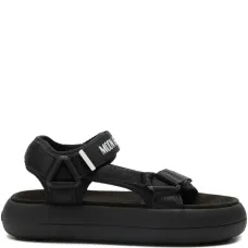 Сандалии на платформе с логотипом