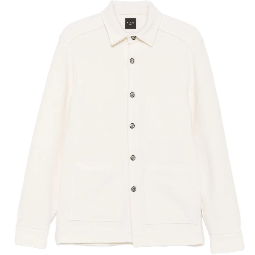 Рубашка с накладным карманом