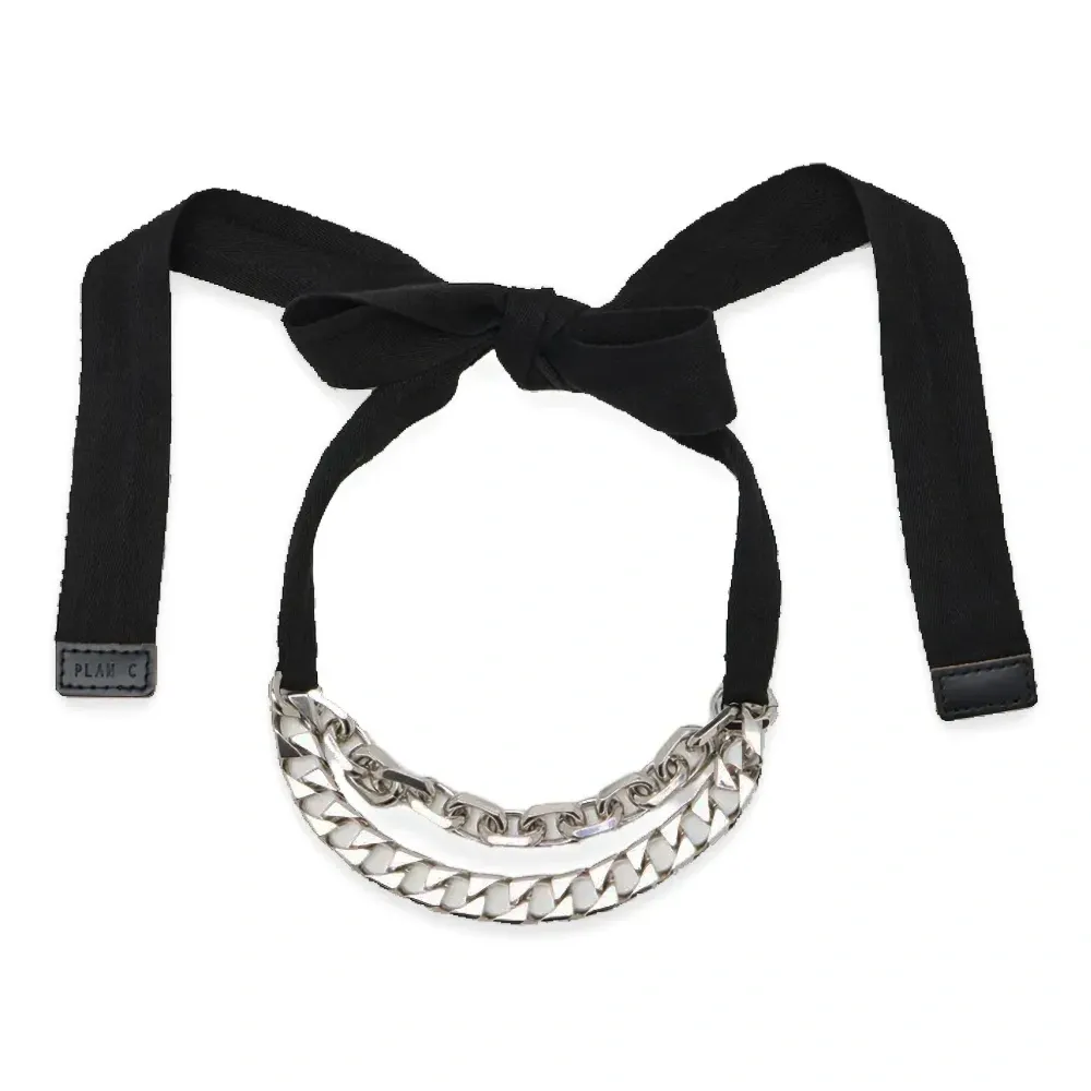 Цепочка на шею с бантом