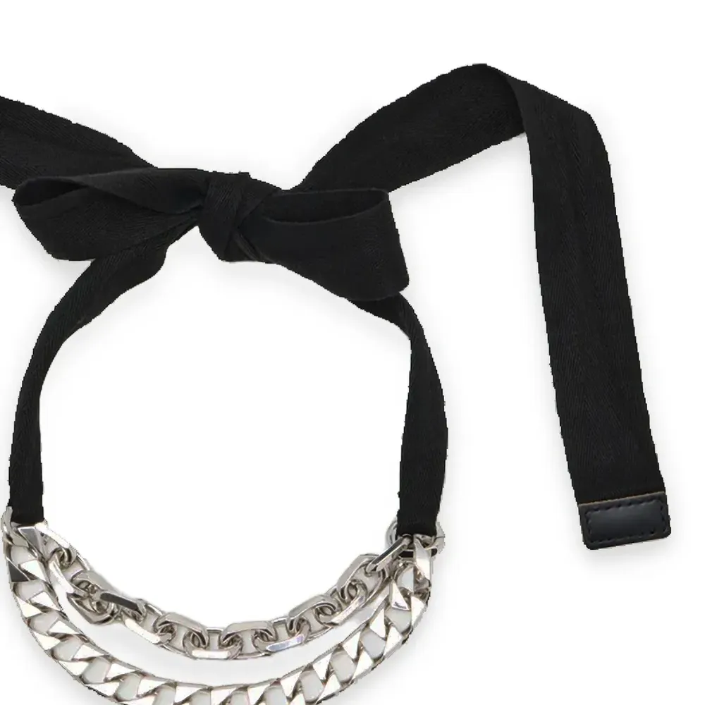 Цепочка на шею с бантом