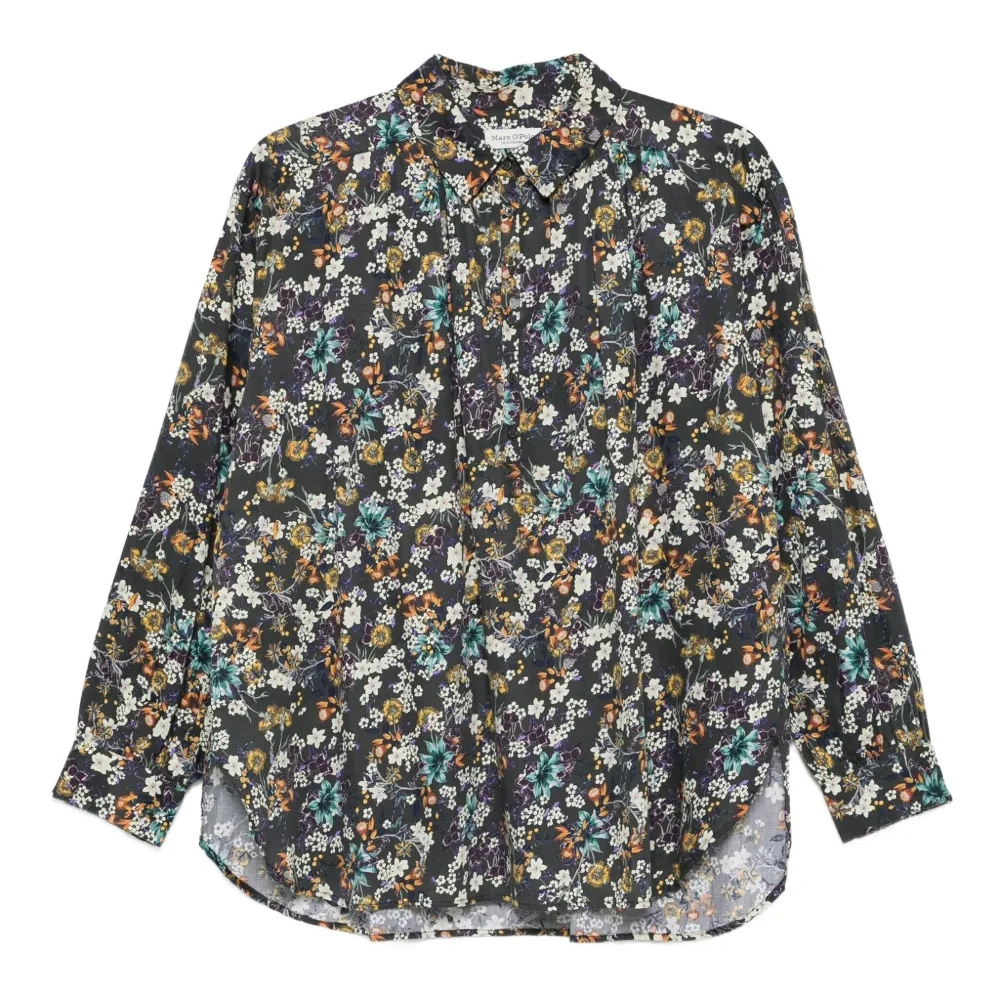 Рубашка с цветочным узором