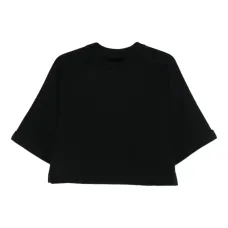 Укороченная футболка с рукавом реглан