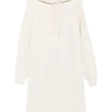 Платье с капюшоном и кулиской