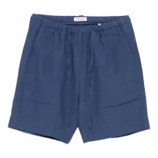 Льняные шорты с кулиской Льняные шорты с кулиской