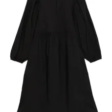 Платье миди с объемными рукавами