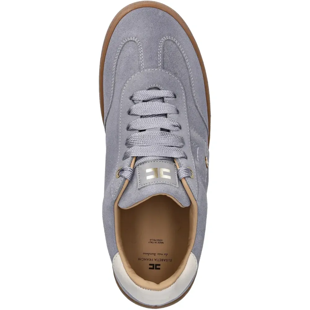 Замшевые кроссовки