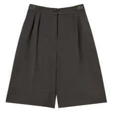 Шорты со складками и логотипом