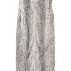 Шуба из искусственного меха без рукавов