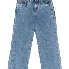 Джинсы с вышитым логотипом Джинсы с вышитым логотипом