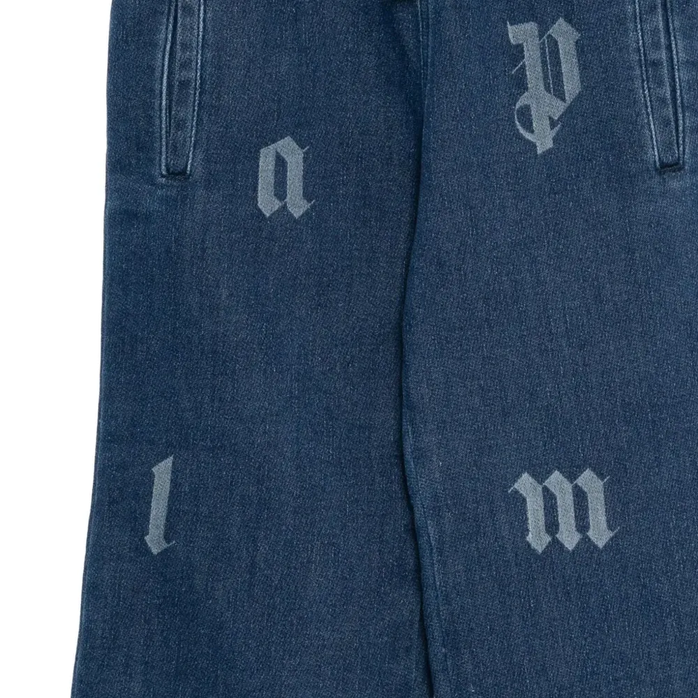 Брюки с принтом логотипа