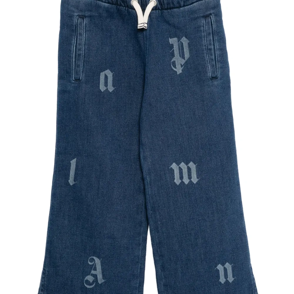 Брюки с принтом логотипа