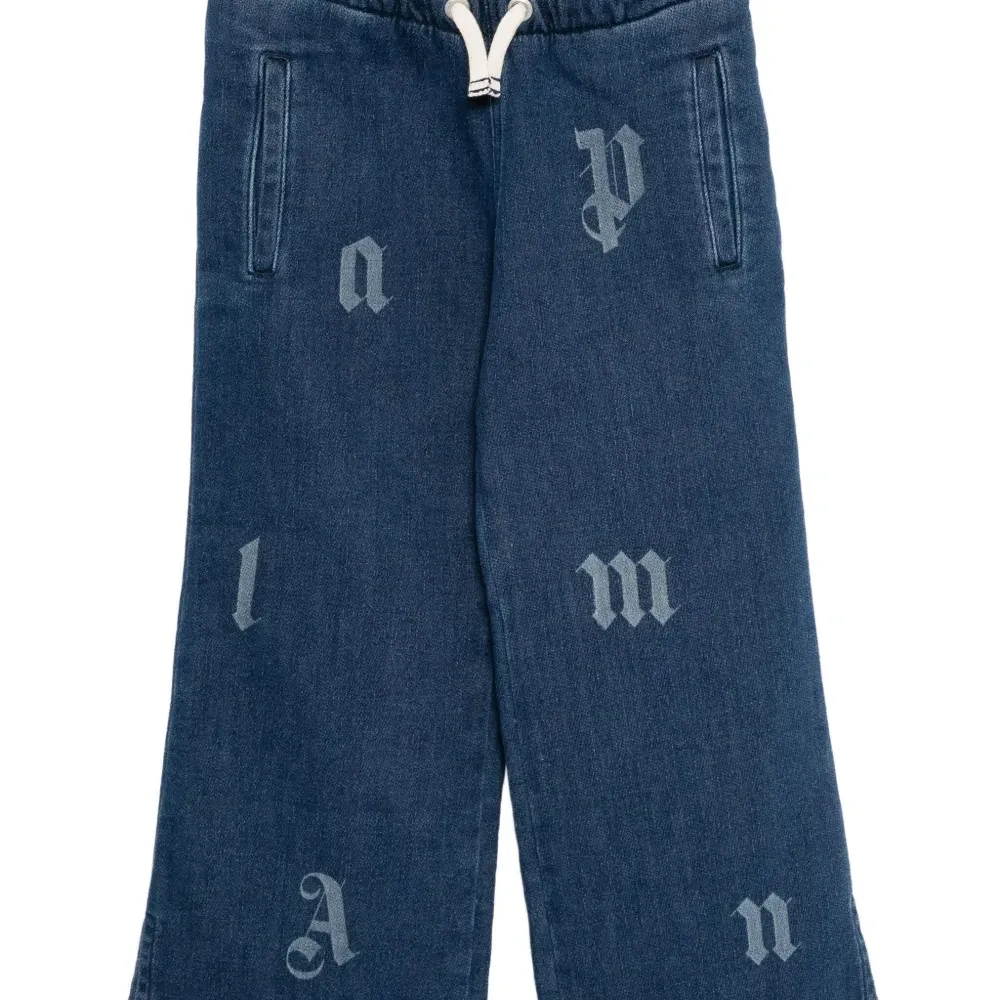 Брюки с принтом логотипа