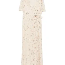 Платье макси Kris с принтом