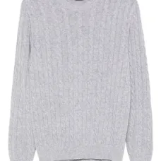 Свитер фактурной вязки