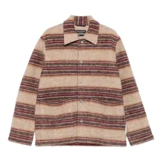Куртка-рубашка в полоску