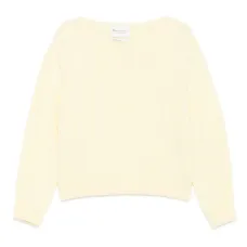 Свитер с вырезом-лодочкой