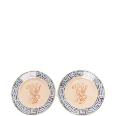 Набор из двух тарелок с принтом Набор из двух тарелок с принтом