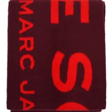 Шарф с бахромой и логотипом