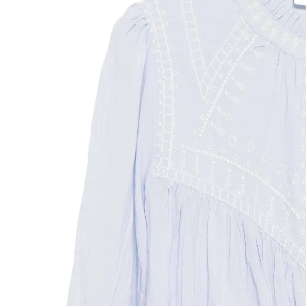 Блузка Jaky с оборками и вышивкой