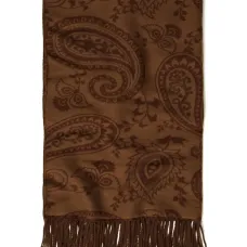Шарф с узором пейсли