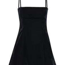 Платье мини без рукавов