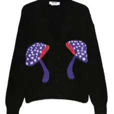 Кардиган с аппликацией