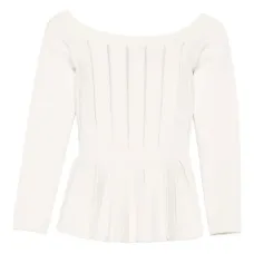 Плиссированный топ со вставками Плиссированный топ со вставками