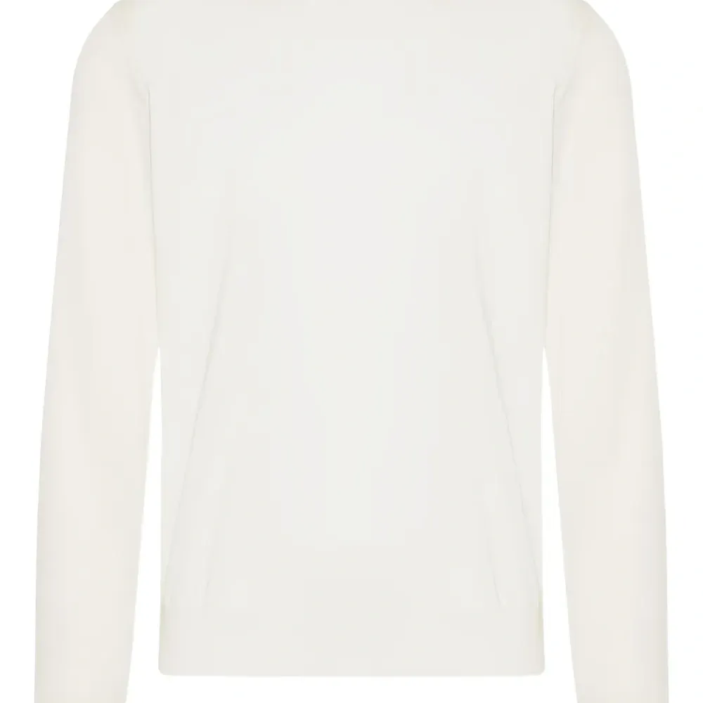 Свитер с круглым вырезом