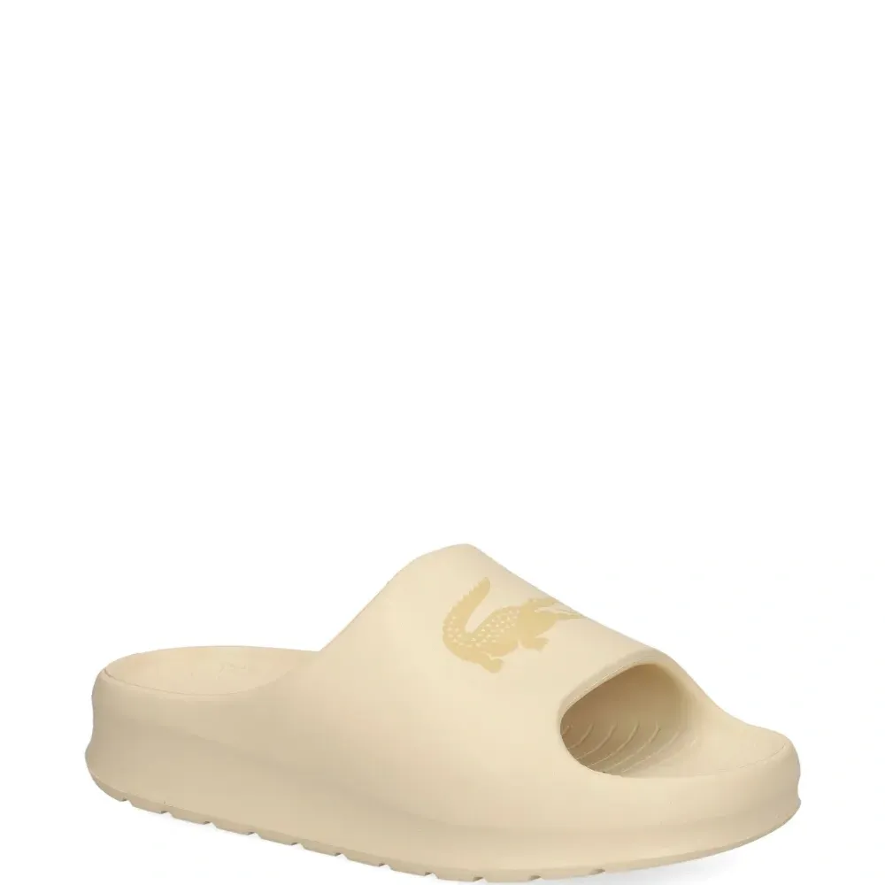 Шлепанцы на платформе с логотипом