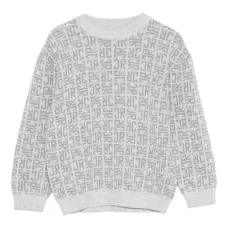 Шерстяной свитер с логотипом