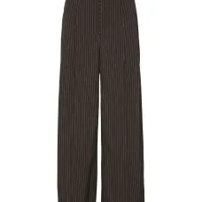 Широкие брюки в тонкую полоску