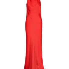 Платье макси с воротником-хомутом Платье макси с воротником-хомутом