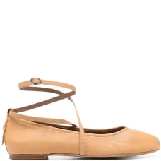 Балетки с ремешками